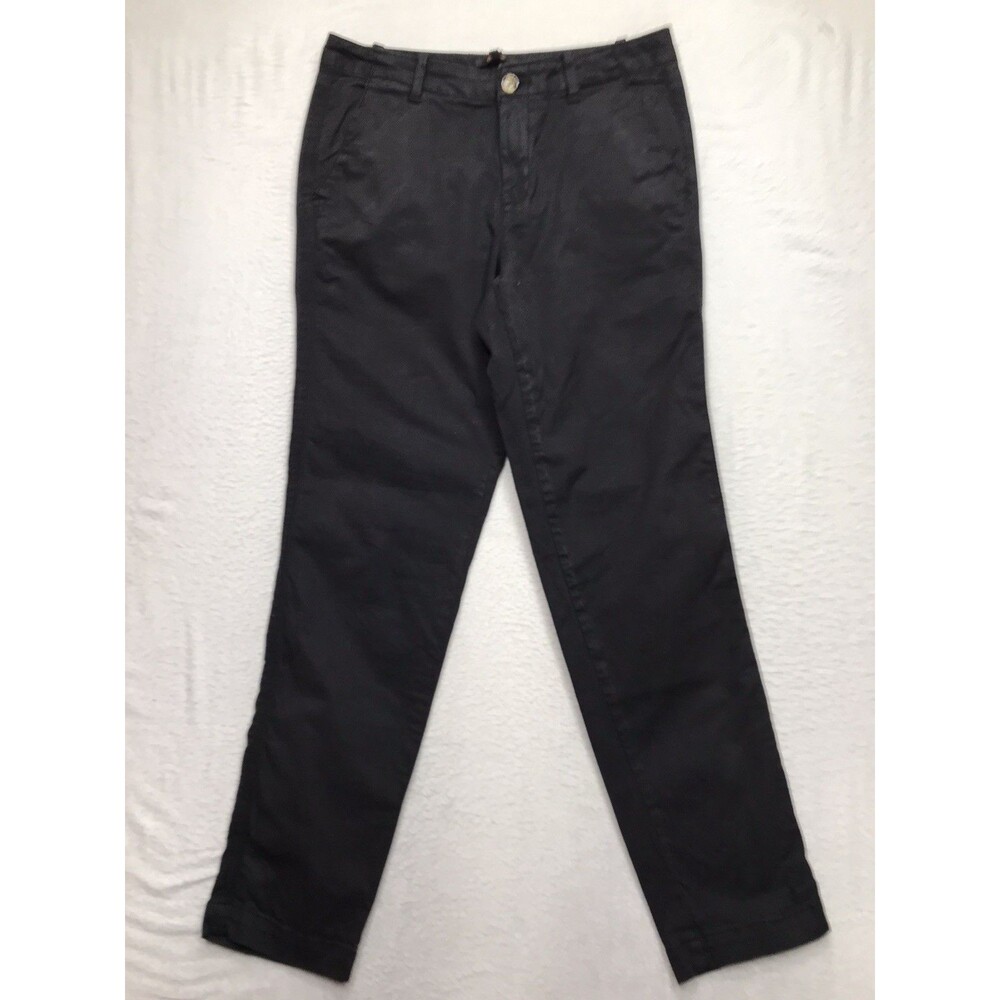 QUINCE Girlfriend Chino Women 26 (28x28 fit) Black Stretch Twill Pants Office